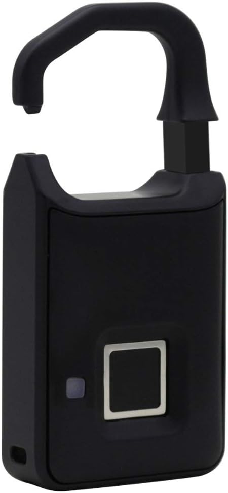 Fingerprint Lock Smart Keyless USB Rechargeable Access IP65 Waterproof Anti-Theft Security Padlock Door Luggage Case/2