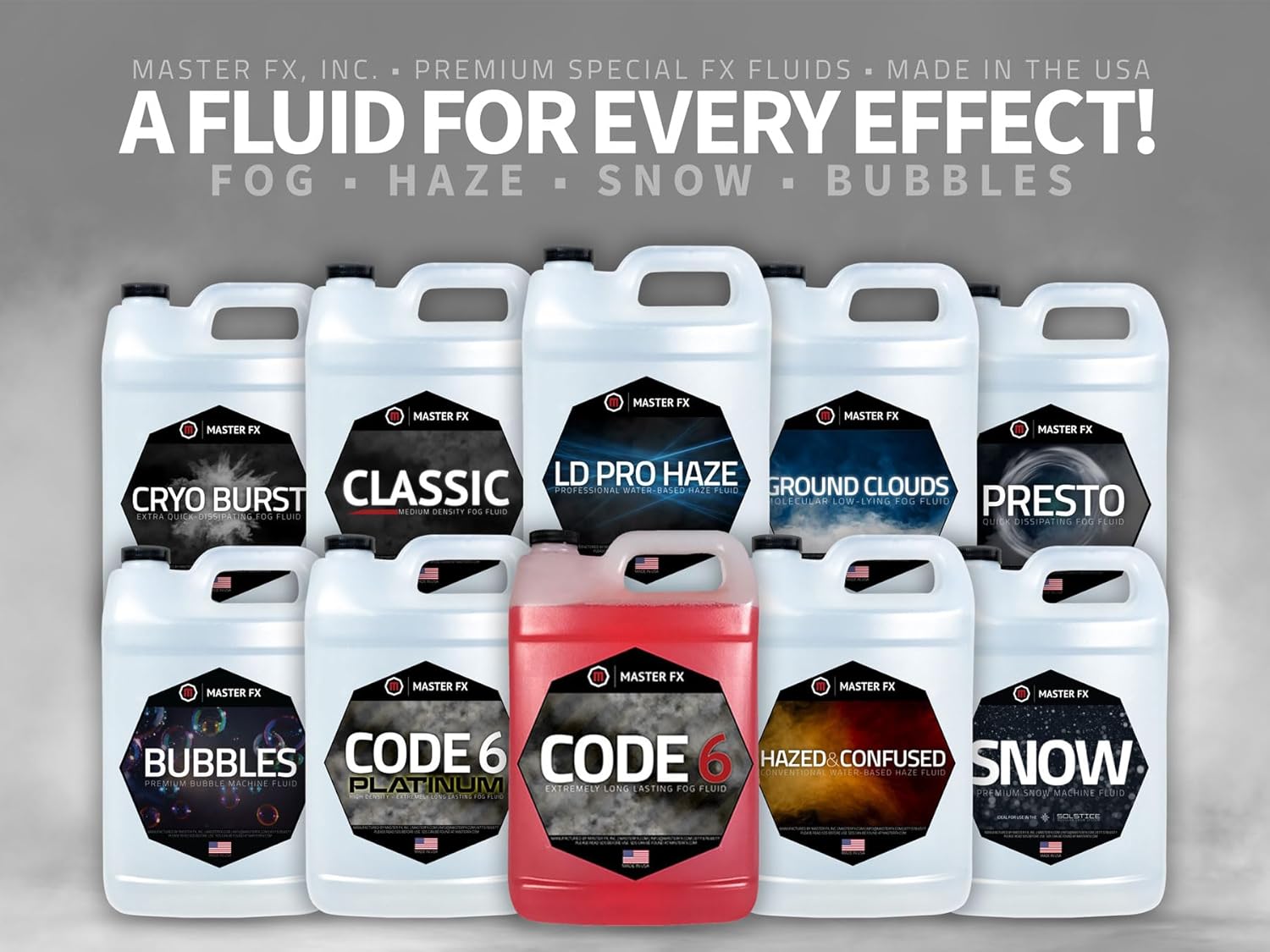 Hazed and Confused Standard Water-Based Haze Fluid - 55 Gallon Drum