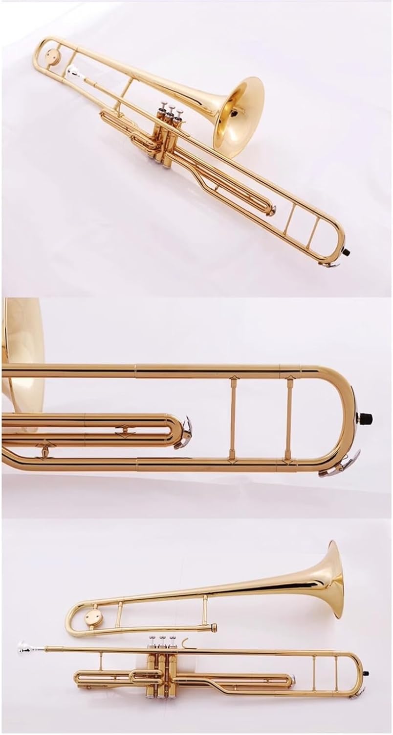 Professionals euphonium Beginner Professional Performance Marching B Flat Upright Key Piston Trombone Instrument