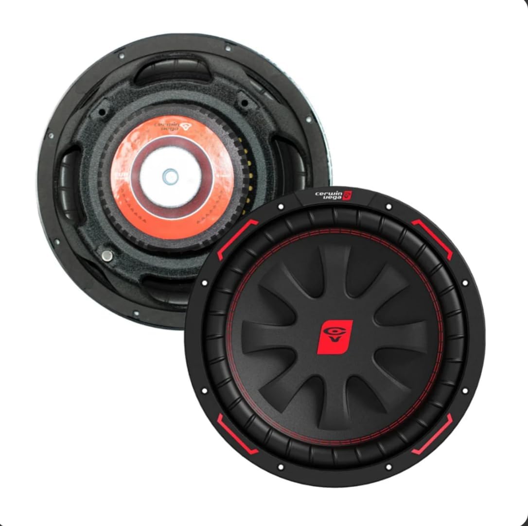 CERWIN-Vega! CVP10D4 10 inch 450 Watts 4Ω Car Audio Dual Voice Coil Subwoofer (CVP10D4)