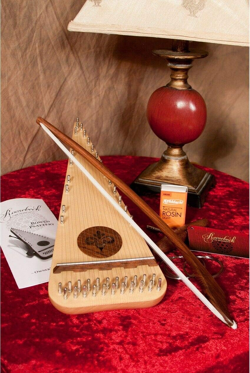 Roosebeck Soprano Round Back Psaltery, Right-Handed + Extra Strings