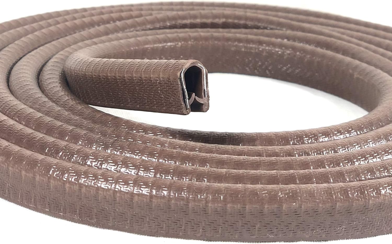 Edge Trim Dark Brown Large U Height - 21/32