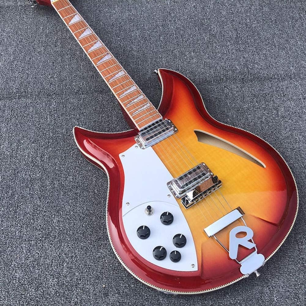 12 String Electric Guitar Electric Guitar Maple Wood Acoustic Steel String Guitars Acoustic Guitars (Color : Guitar Size : 41 inches)