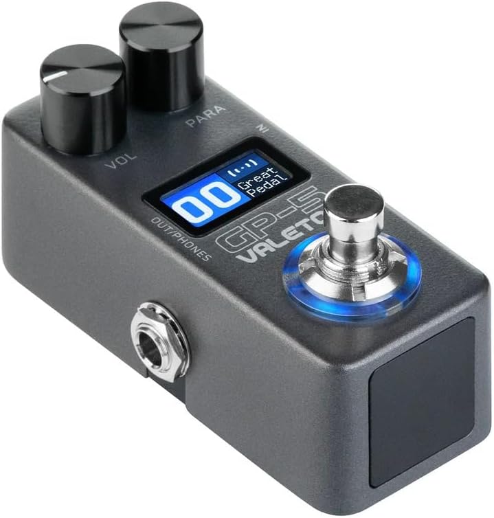 Valeton GP-5 Compact Multi-Effects Processor – SnapTone & IR Loader, 100+ Effects, Bluetooth, USB Audio Interface