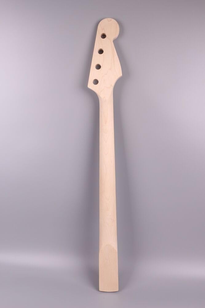 24fret Maple Bass Guitar Neck 34inch Rosewood Fretboard Left Hand Guitar Necks