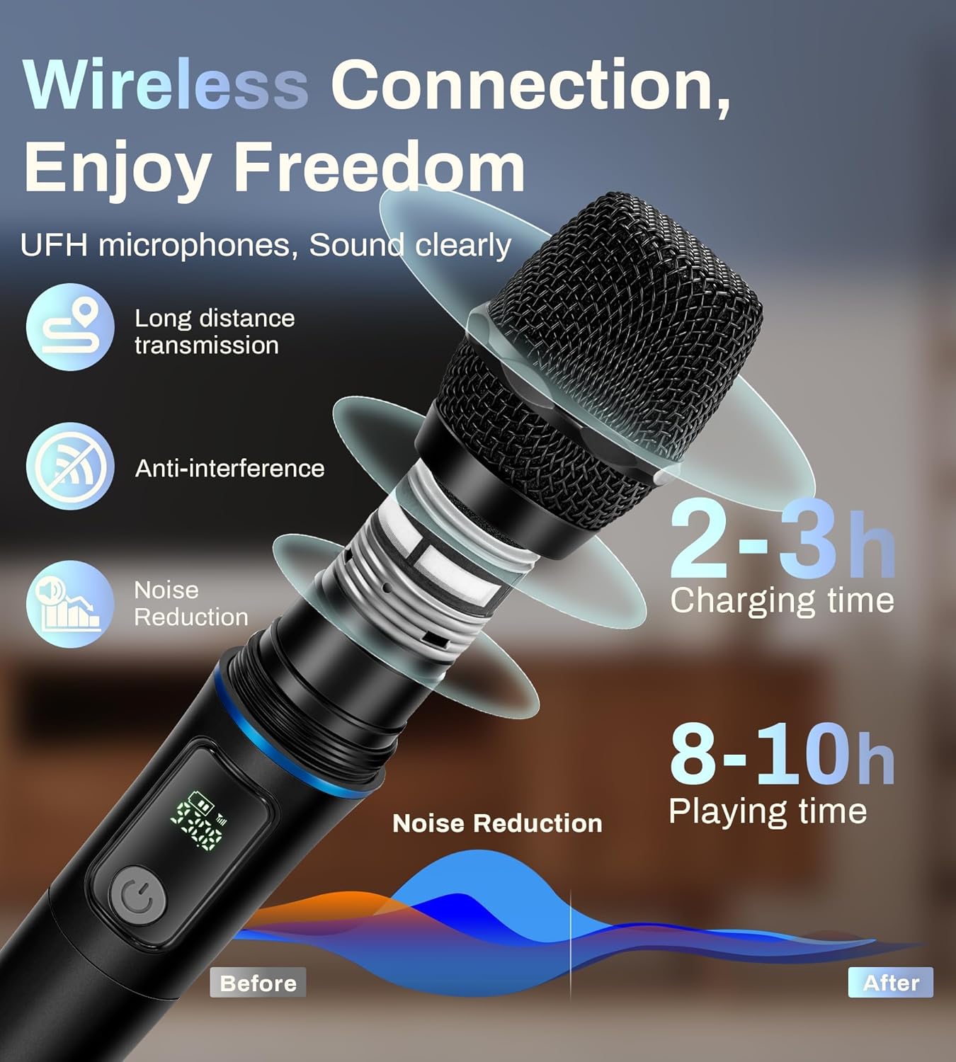 Karaoke Machine with Screen Lyrics Display for Adults 14.1