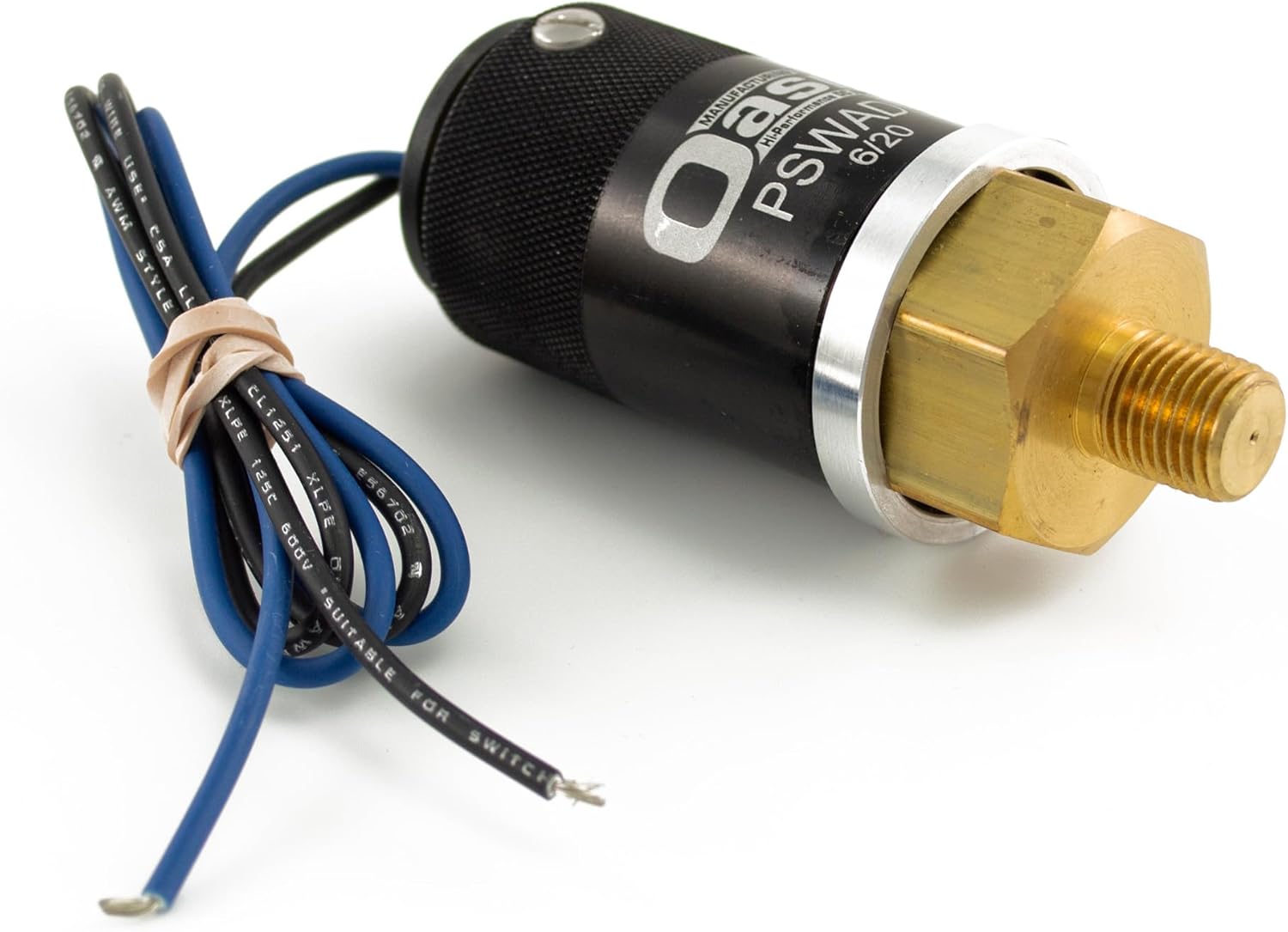 HornBlasters Oasis Adjustable Pressure Switch – 12V Tank-Mounted Air Pressure Switch for XD3000 & XD4000 Compressor Systems – 100–250 PSI Range – 1/4