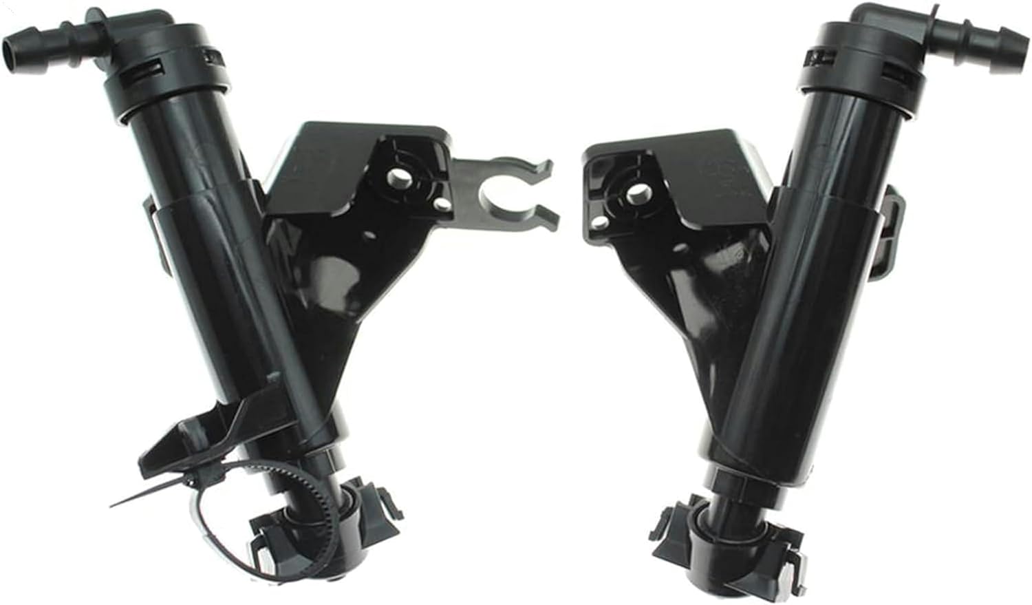 Car Headlight Washer Nozzle 2Pcs Car Headlight Washer Nozzle Head Light Cleaning Jet Pump Water Sprayer 98671-A2700 98672-A2700 for Kia for Ceed 2012-2017