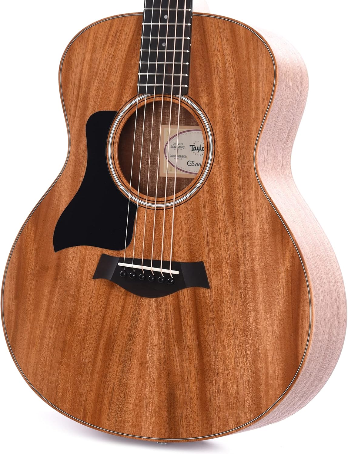 Taylor GS Mini Mahogany Left-Handed Acoustic Guitar - Natural with Black Pickguard