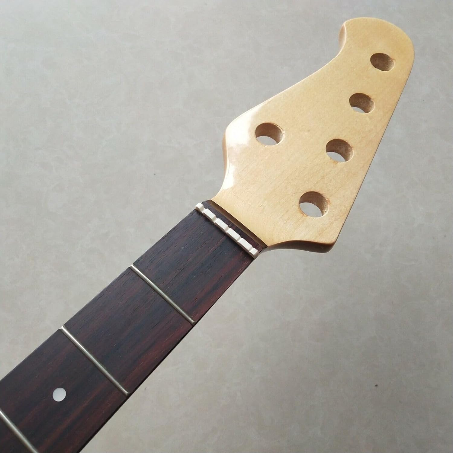Reverse Head 5 String Bass Guitar Neck 21 Fret 34