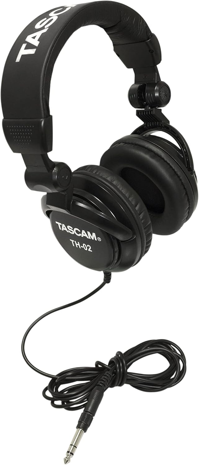 TASCAM Model 24 Recording Mixer and Studio Headphones Bundle