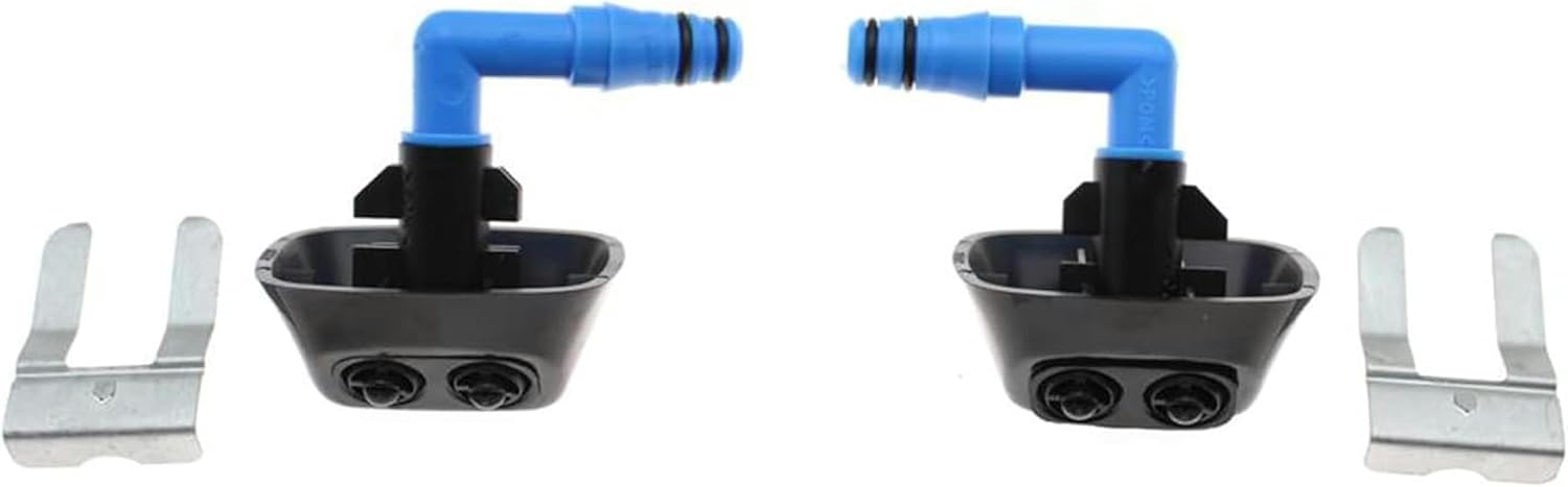 Car Headlight Washer Nozzle 2Pcs Car Headlight Washer Nozzle Head Light Cleaning Jet Pump Water Sprayer 12803972 12803973