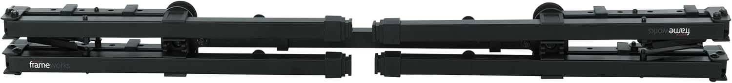 Gator Frameworks Adjustable T-Stand Folding Workstation or Keyboard Stand, Weight Capacity of 250lbs (GFW-UTL-WS250)