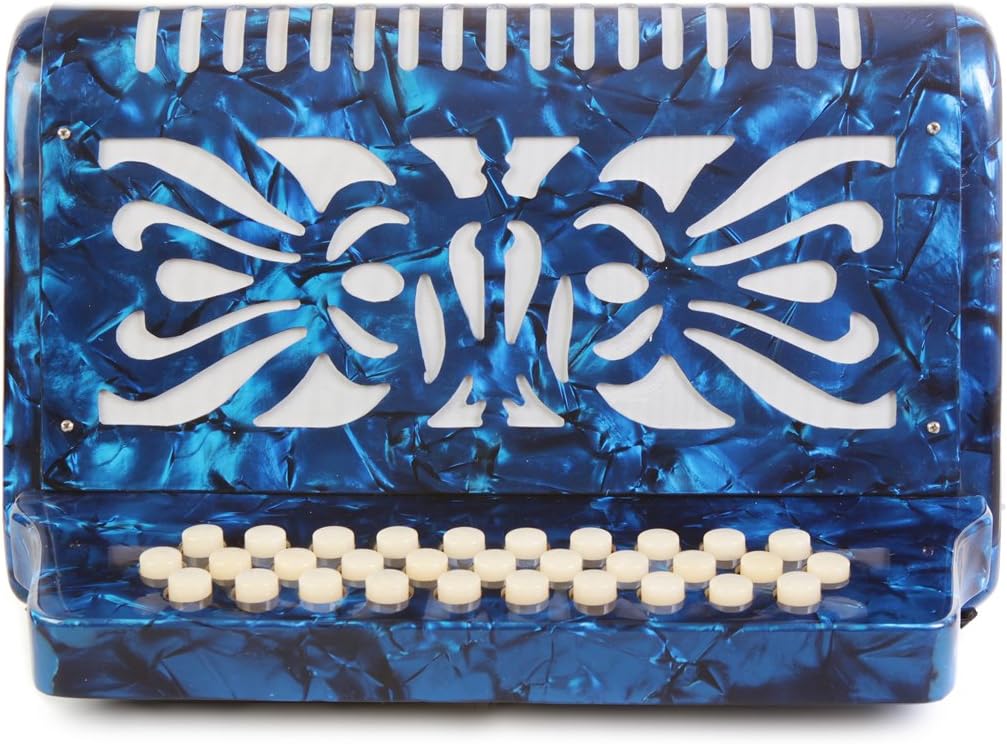Rossetti 31 Button Accordion 12 Bass FBE Blue