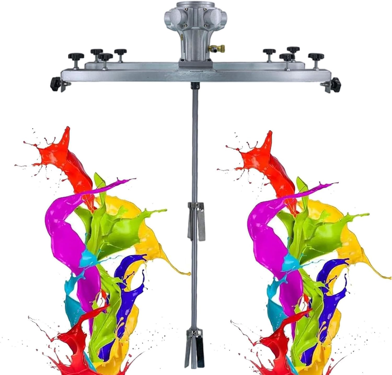 IBC Air Agitator, Electric Tank Mixer Machine, 250 Gallon Air Motor, Paint Stirring Machine Bracket Air Agitator Paint Mix Tool, Tank Barrel Air Mixer,H005,H006