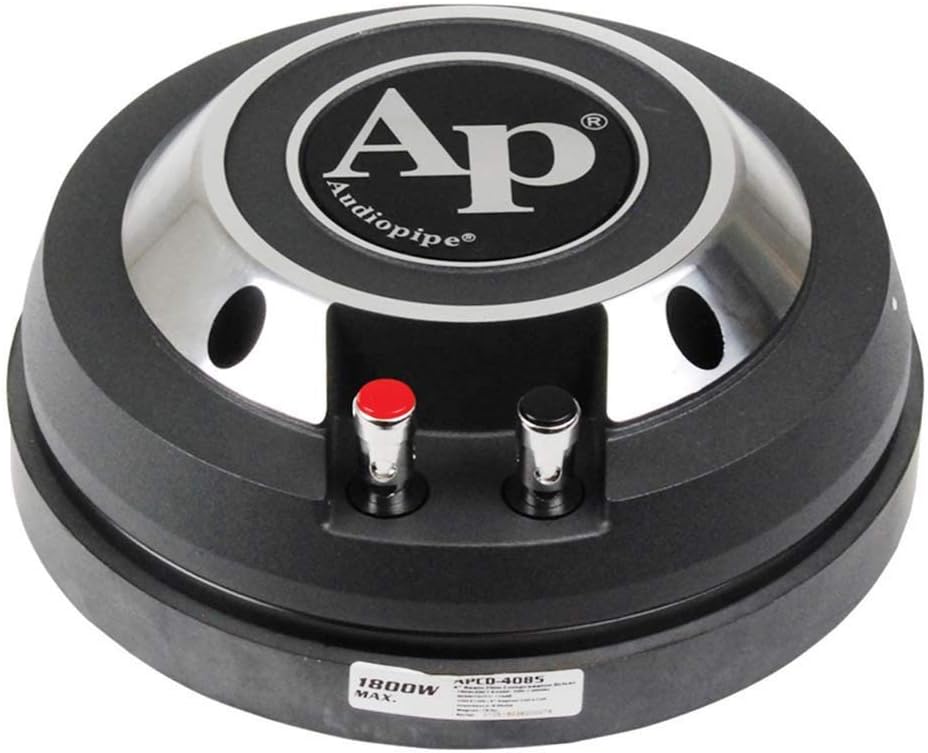 Audiopipe APCD4085 1800 Watt Resin Film Compression Driver