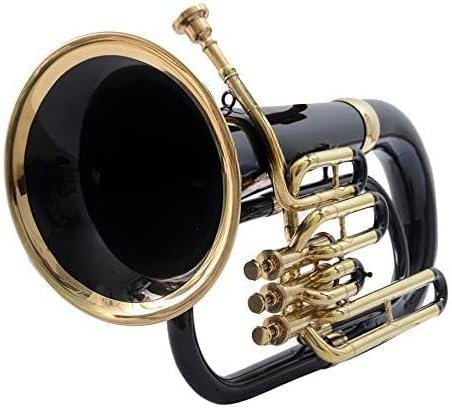 Bb Euphonium 3 Valve - Black Musical Instrument Gift