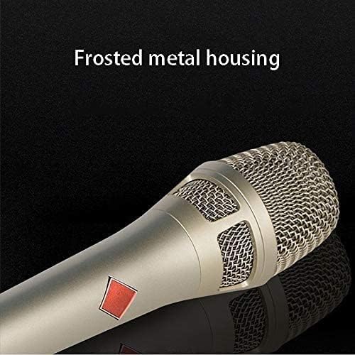 Microphone with On and Off Switch,Dynamic Handheld Mic Compatible Recording Condenser Microphone