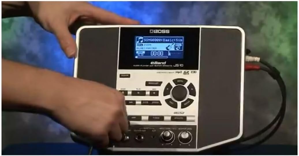 Boss eBand JS-10 Audio Player with Guitar Effects - Black/Silver