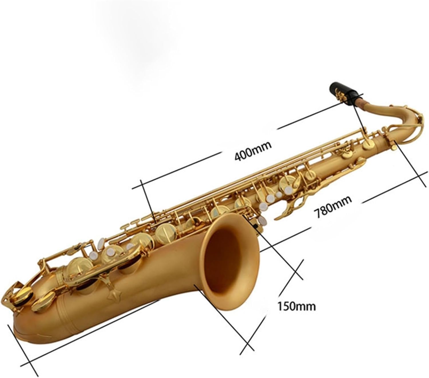 Saxophone for Beginners Musical Instrument B Flat Tenor Saxophone Woodwind Instrument Ma Jin Tenor Beginner Professional Saxophone