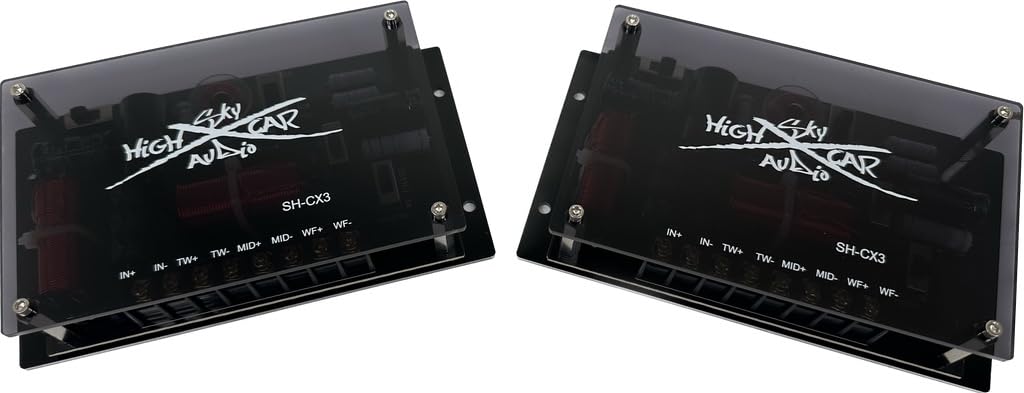 Sky High Car Audio Passive 3-Way Crossover (Pair)