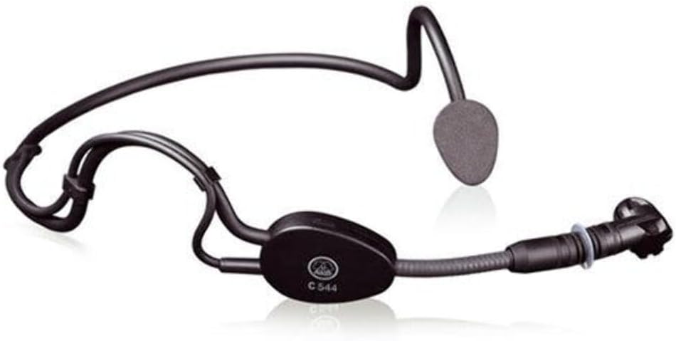 AKG Pro Audio Perception Wireless Microphone System with SR45 Stationary Receiver, PT45 Pocket Transmitter, and C544L Headworn Microphone- Sports Set (3248X00010)