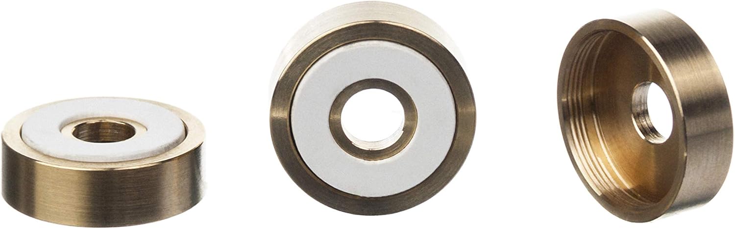 Trumpet Trim Kit for improving the sound. For all Bach Stradivarius Trumpet. Custom made KGUBrass (LIGHT, Raw Brass)