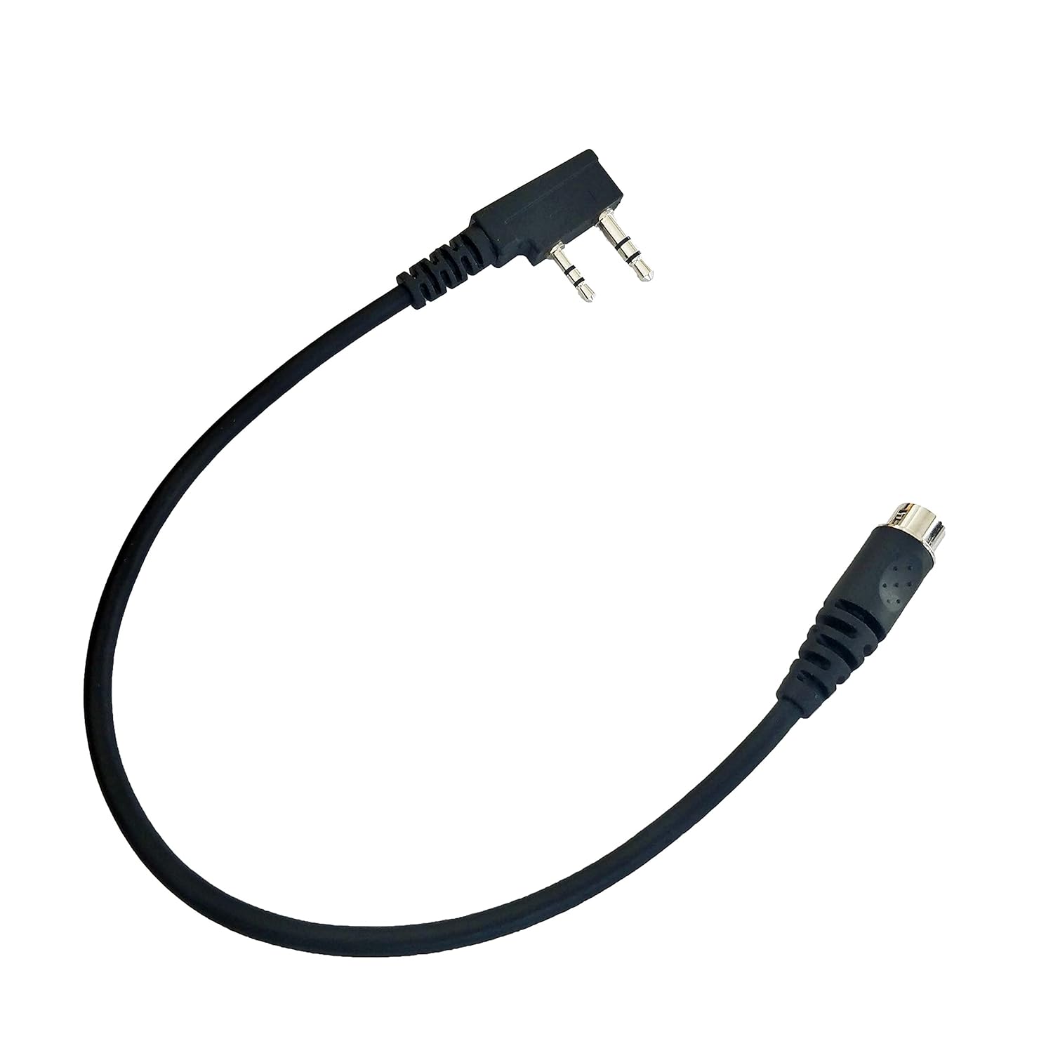 ArmorMason Hirose 6-pin Quick Disconnect Adapter Compatible with Baofeng UV-5R Radio