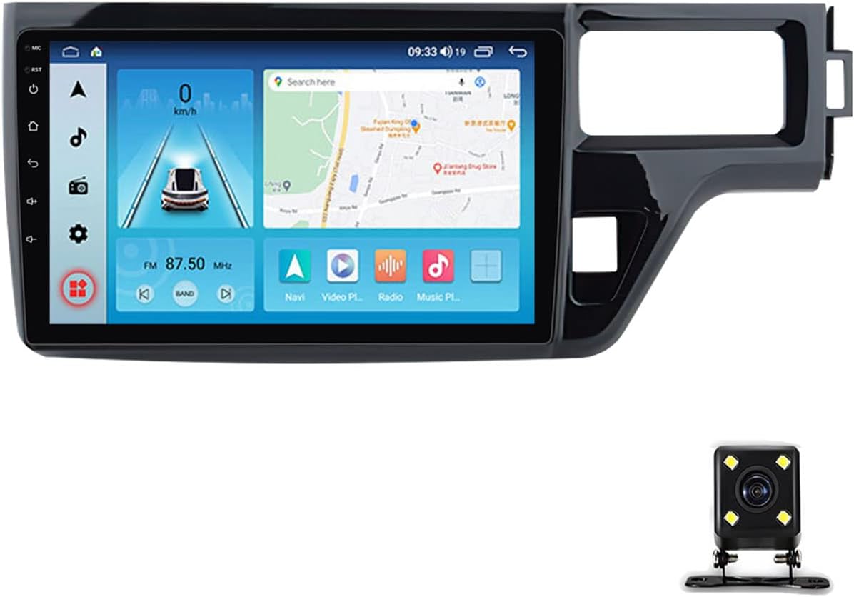 Car Stereo Multimedia MP5 Player for Honda Stepwgn 5 2015~2021 Car Audio with Rear View Camera FM Radio 9 Inch Touch Screen Stereo Support Bluetooth/SWC/USB/Mirror Link/Carplay/Auto