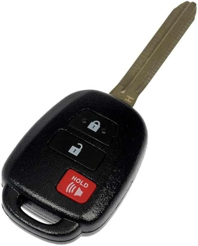 KarParts360 for Toyota Tundra 2018 2019 2020 2021 Keyless Entry Remote | Black Color | 3 Buttons | Replacement for 89070-0C050, 89070-0R120