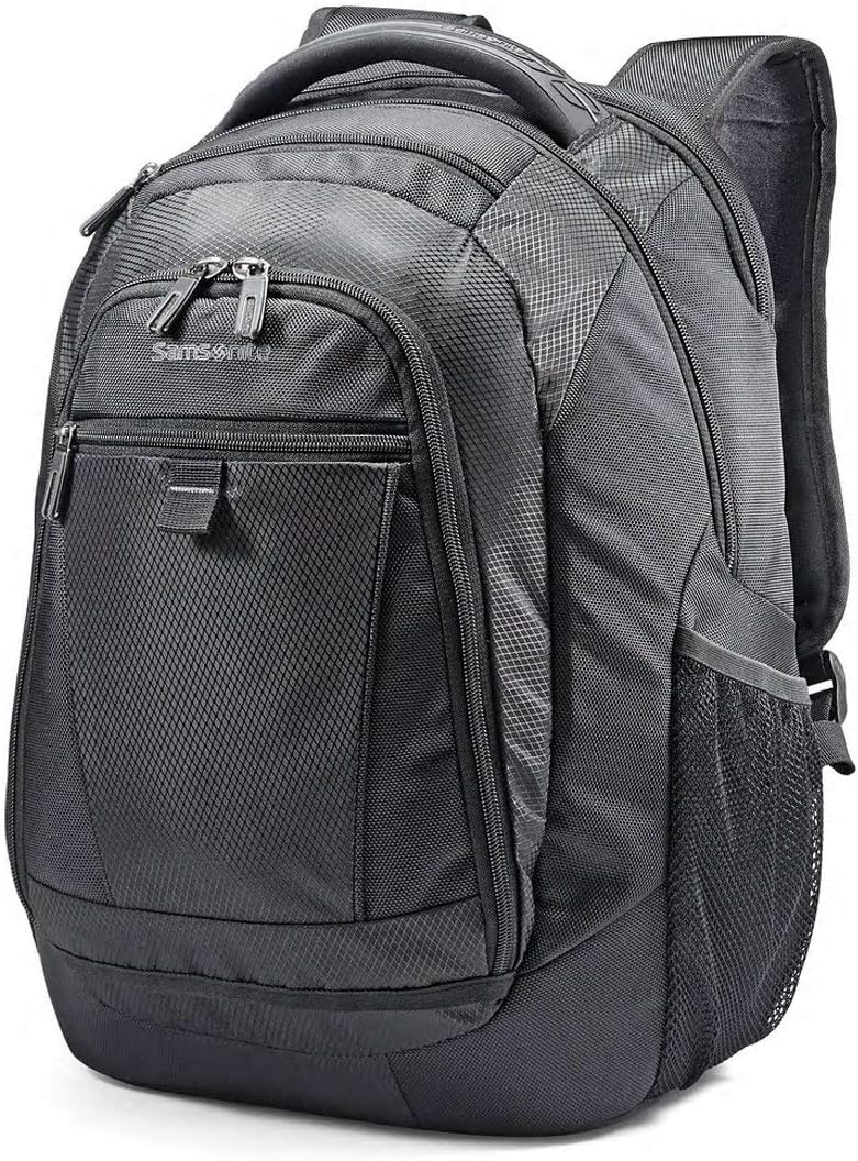 Samsonite Tectonic 2 Medium Backpack, Black, 16.9 x 12.2 x 8.2-Inch