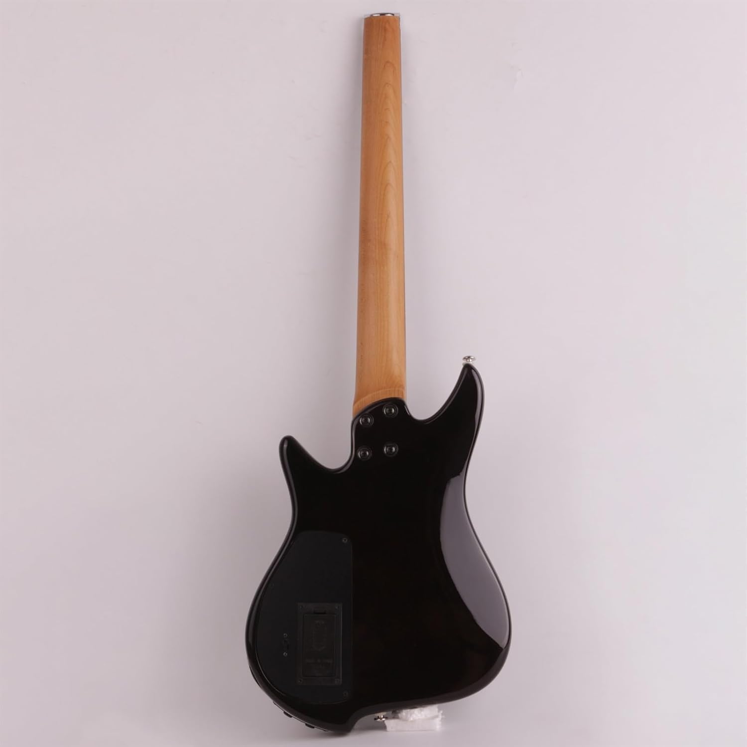 VENEKA Headless Electric Guitar Headless Portable Travel Silent Electric Guitar Mahogany Body Rosewood Fingerboard Built in Effector (Color : 03)