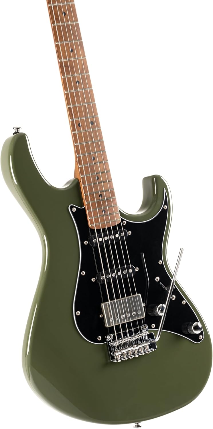 Cort G250 SE 6-String Solid-Body Electric Guitar Olive Dark Green