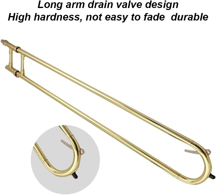 Alto Trombone in B-Flat, Performance-Level Western Instrument, Accurate Pronunciation, Transparent Tone, Professional Loudspeaker Material