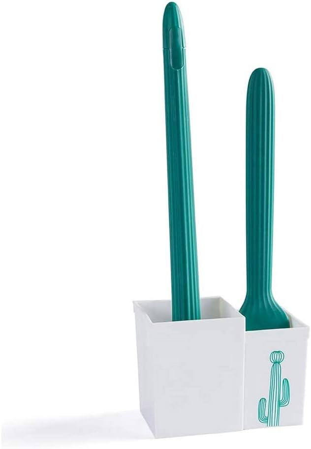 Wall Mounted Toilet Plunger and Brush Combination, Long Handle Soft Brush Toilet Brush and Bracket for Bathroom Cleaning