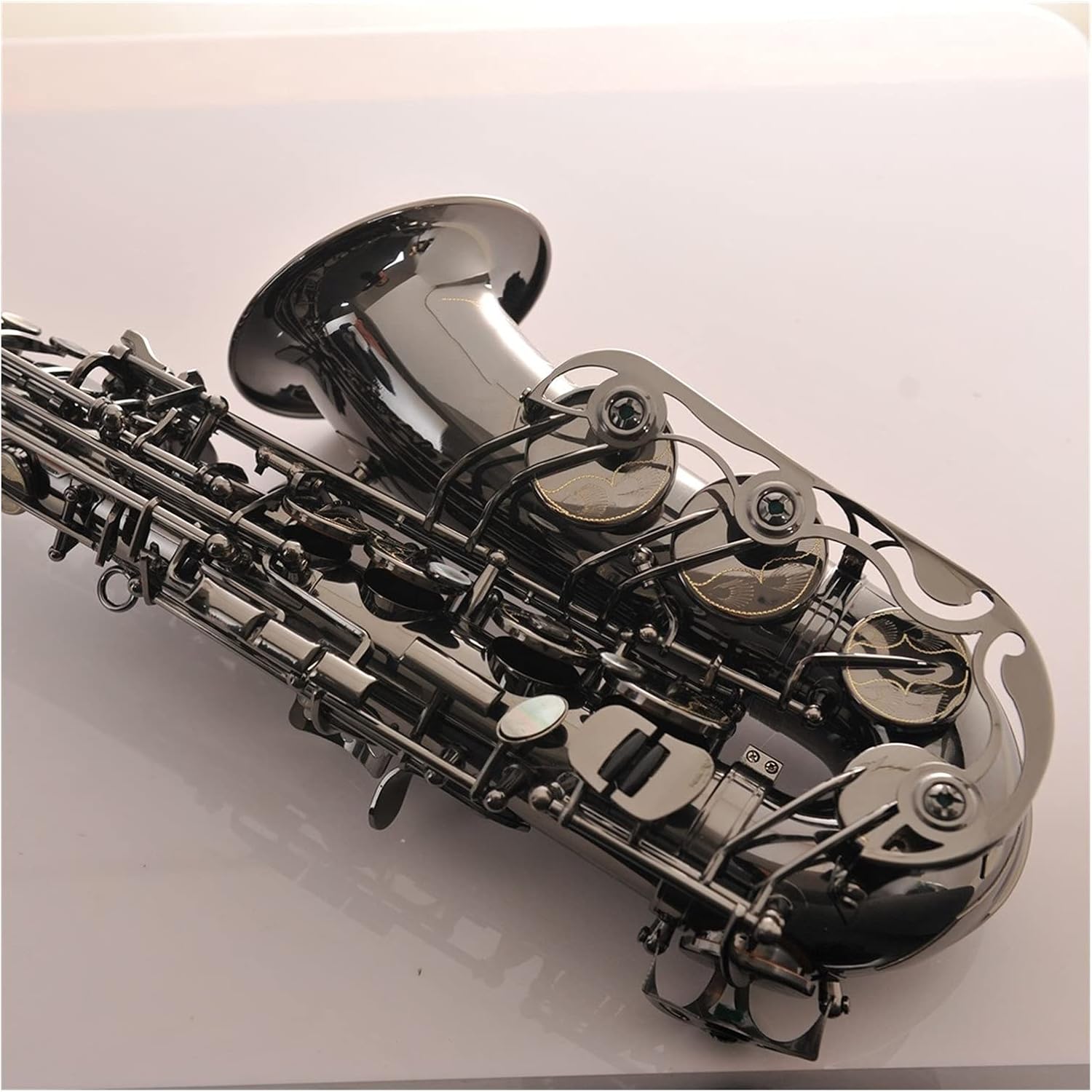 Sax Beginners Kit Saxophone E Flat Alto Saxophone Super Playing Musical Instruments Mouthpiece Gift with Case Wind Instrument