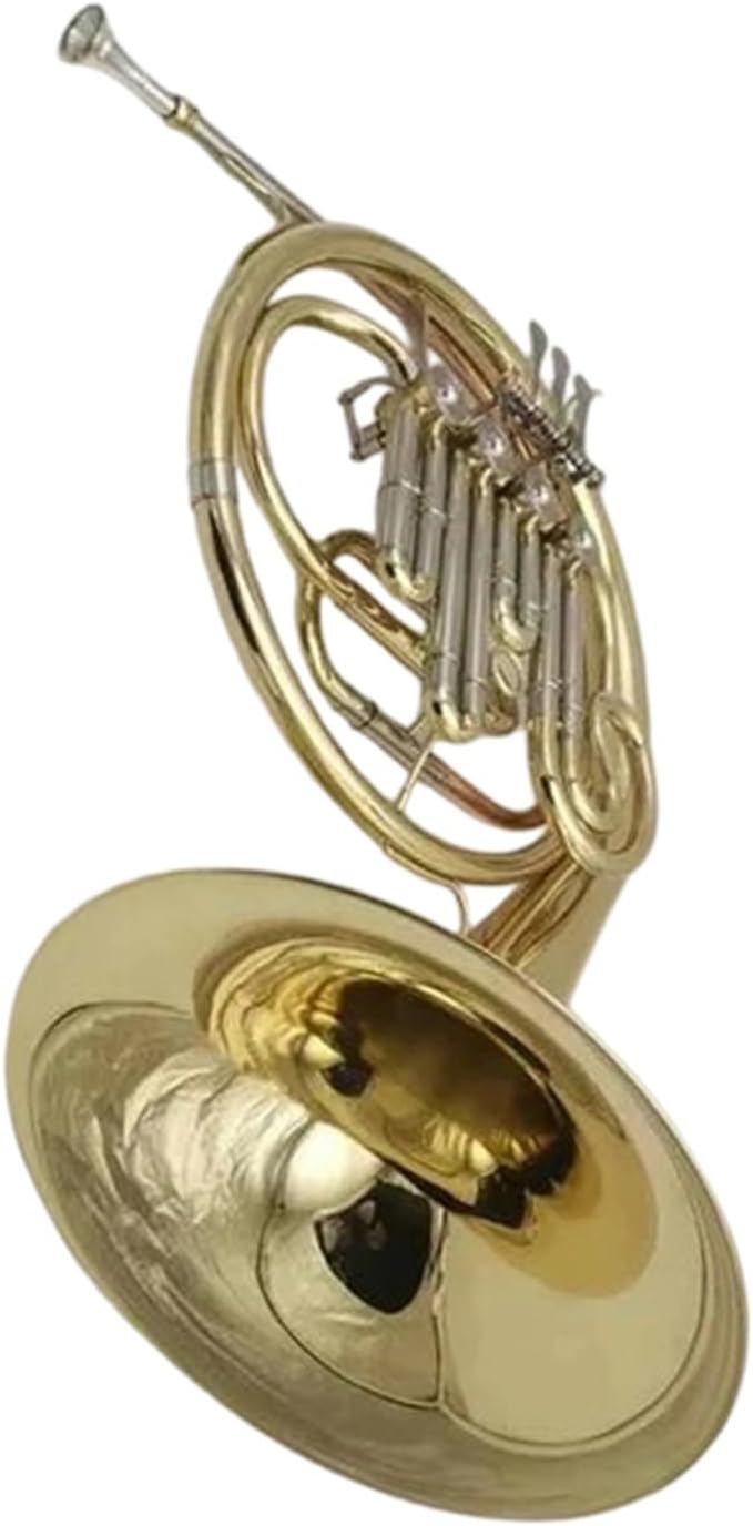 4 Key French Horn Exquisite French Horn 4 Key Bb Brass Instrument With Case