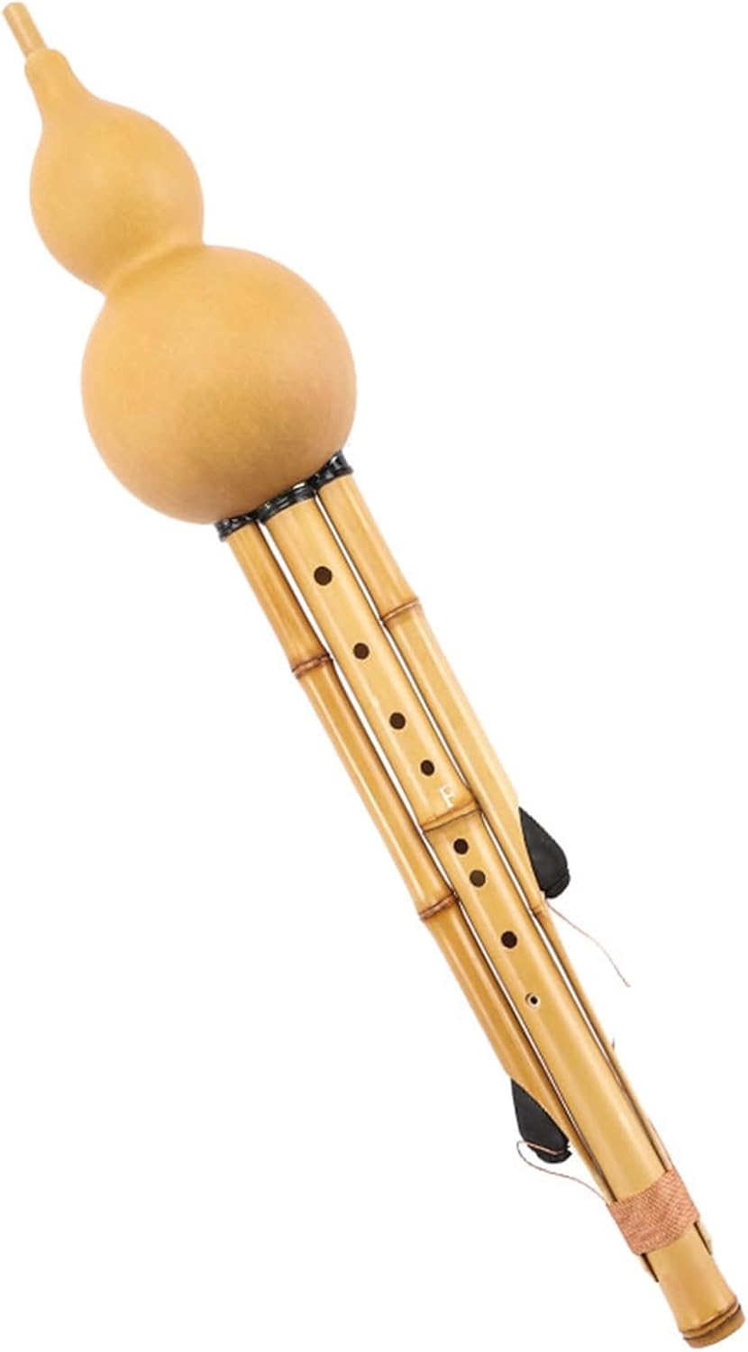 Hulusi flute, Hulusi Professional Performance Type C Key B Flat G Key F Key Minor D Key Instrument 9 Holes(F)