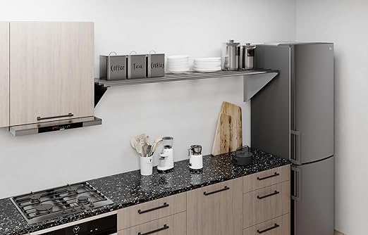 Premium Stainless Steel Tubular Wall Shelf – 72