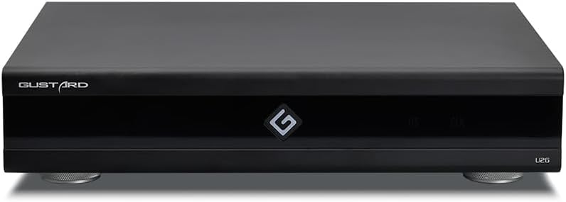 GUSTARD U26 USB Digital interface DSD2048 PCM1.536MHz Full lisolation Technology lsolates PC noise USB Audio (Black)