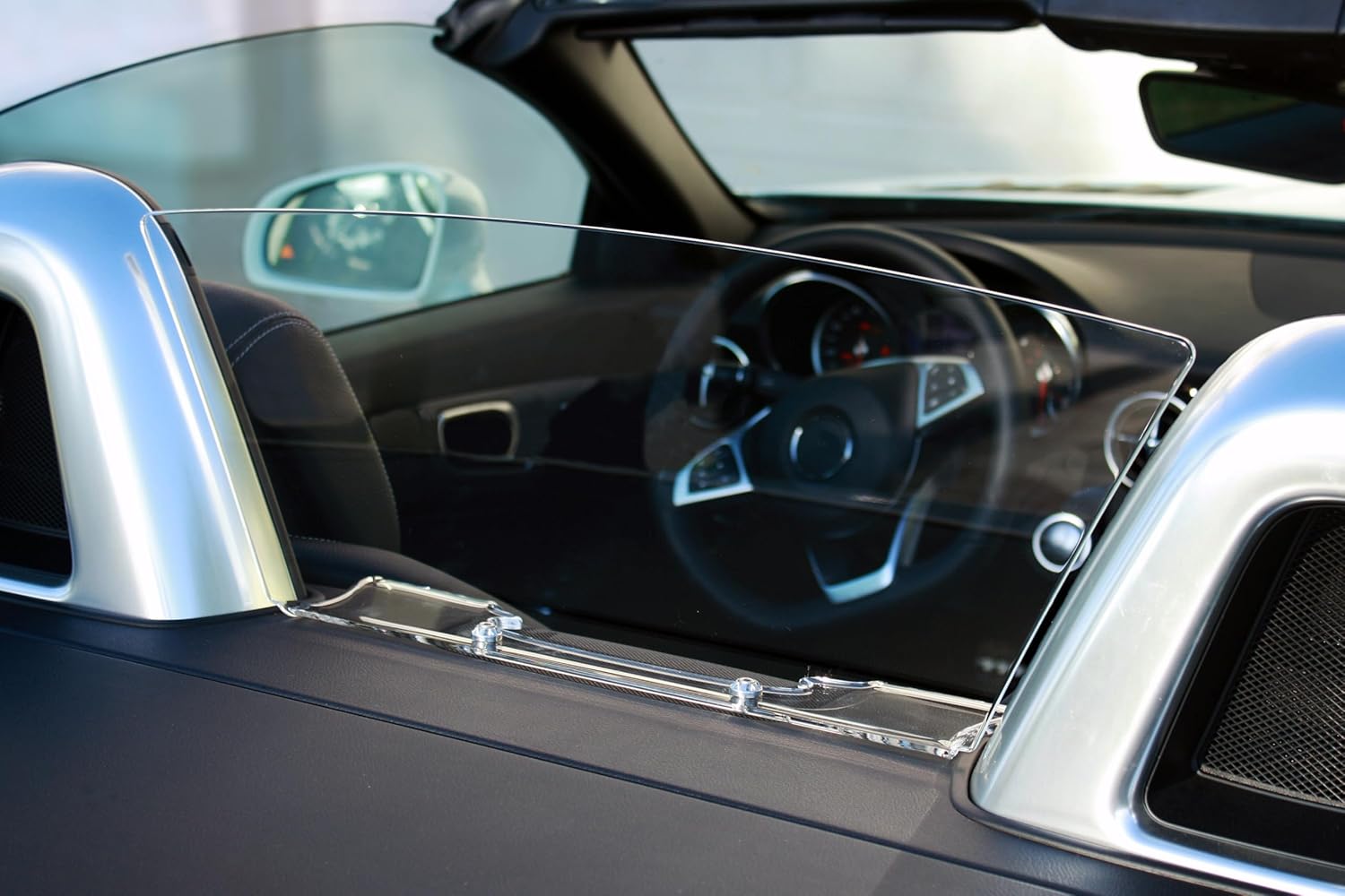 Solo Roads 2012-Present Wind Deflector Compatible with Mercedes Benz SLK/SLC Series (R172) Windscreen
