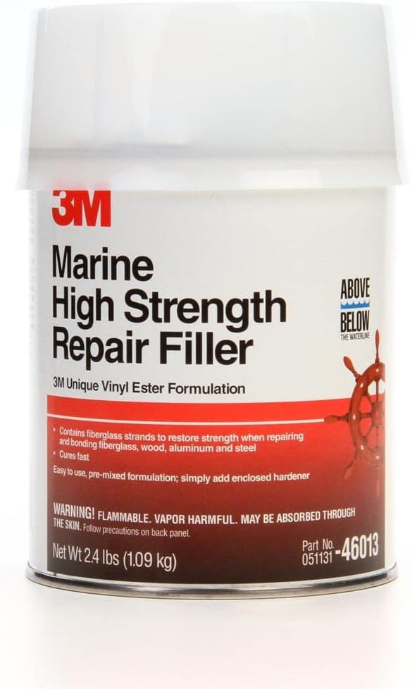 Part Synergy Replacement for Boat Putty For Marine Applications Red Single Use To Repair Fiberglass