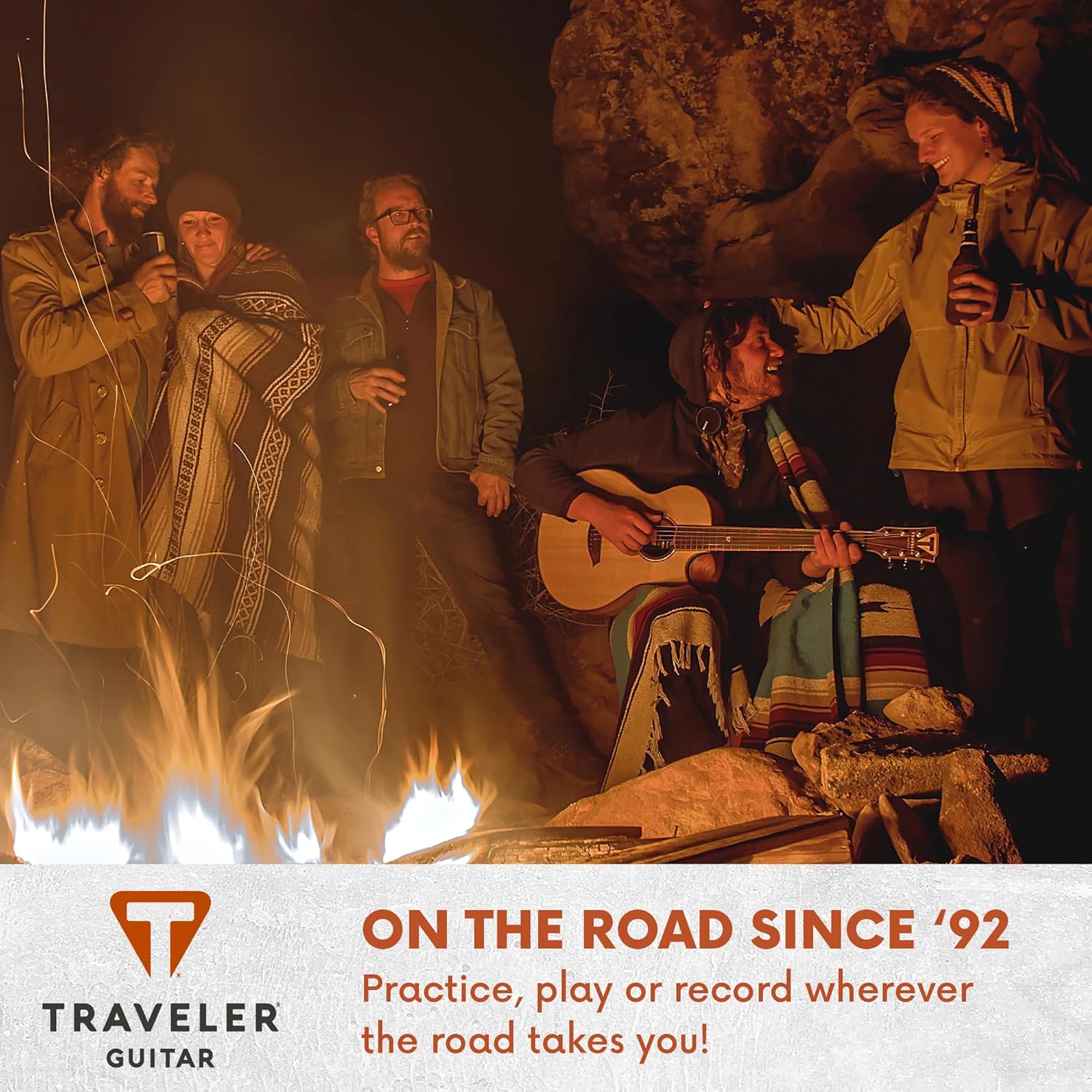 Redlands Mini Acoustic Guitar with Gig Bag (Mahogany)