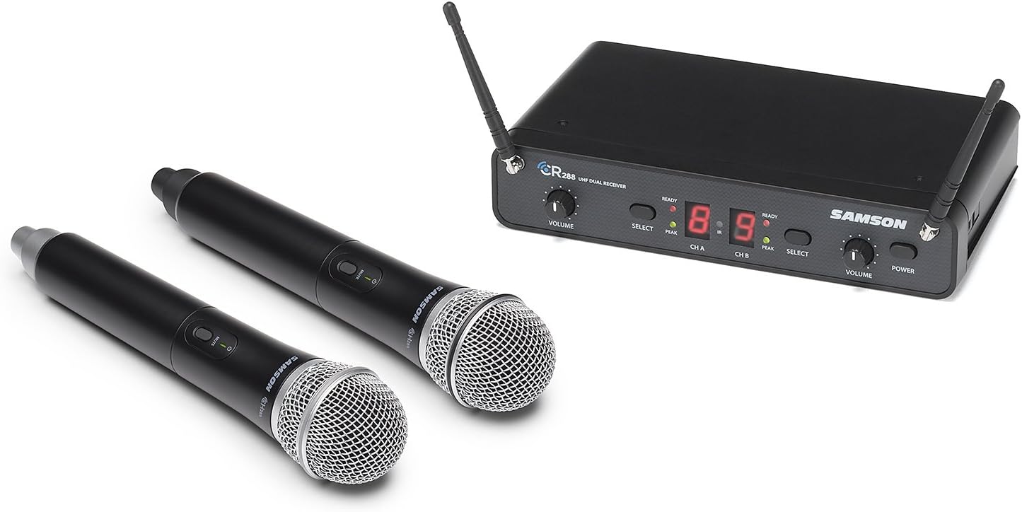 Samson Concert 288 Handheld Dual-Channel Wireless System (H Band)