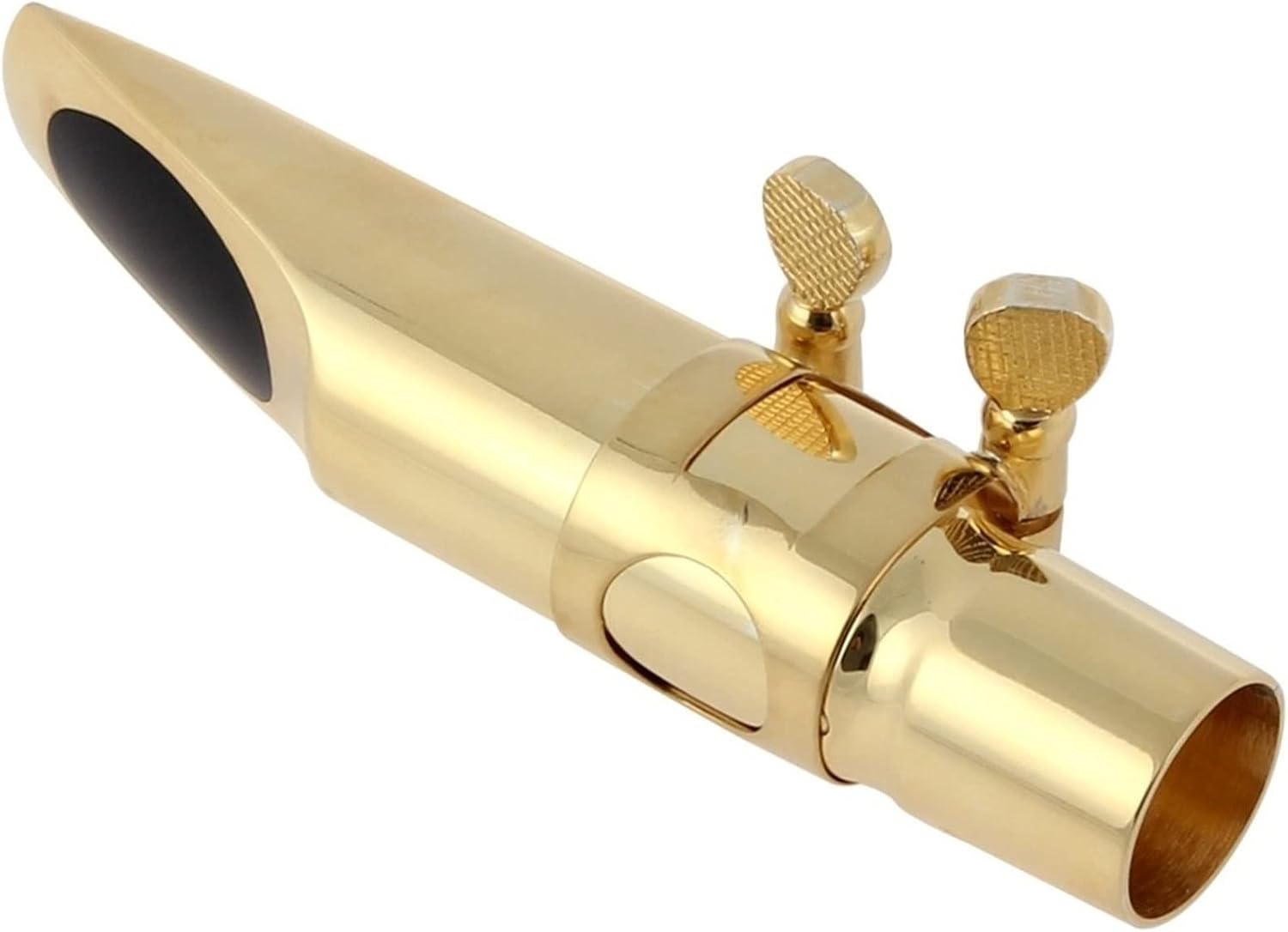 Saxophone Parts Professional Gold Plated Metal Tenor Saxophone Mouthpiece for Jazz Music