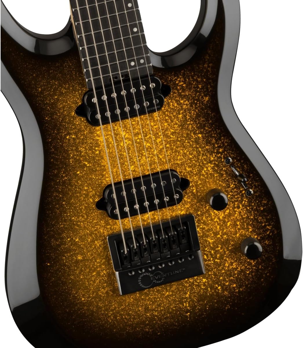 Jackson Pro Plus Series DK Modern EverTune 7 Electric Guitar - Gold Sparkle