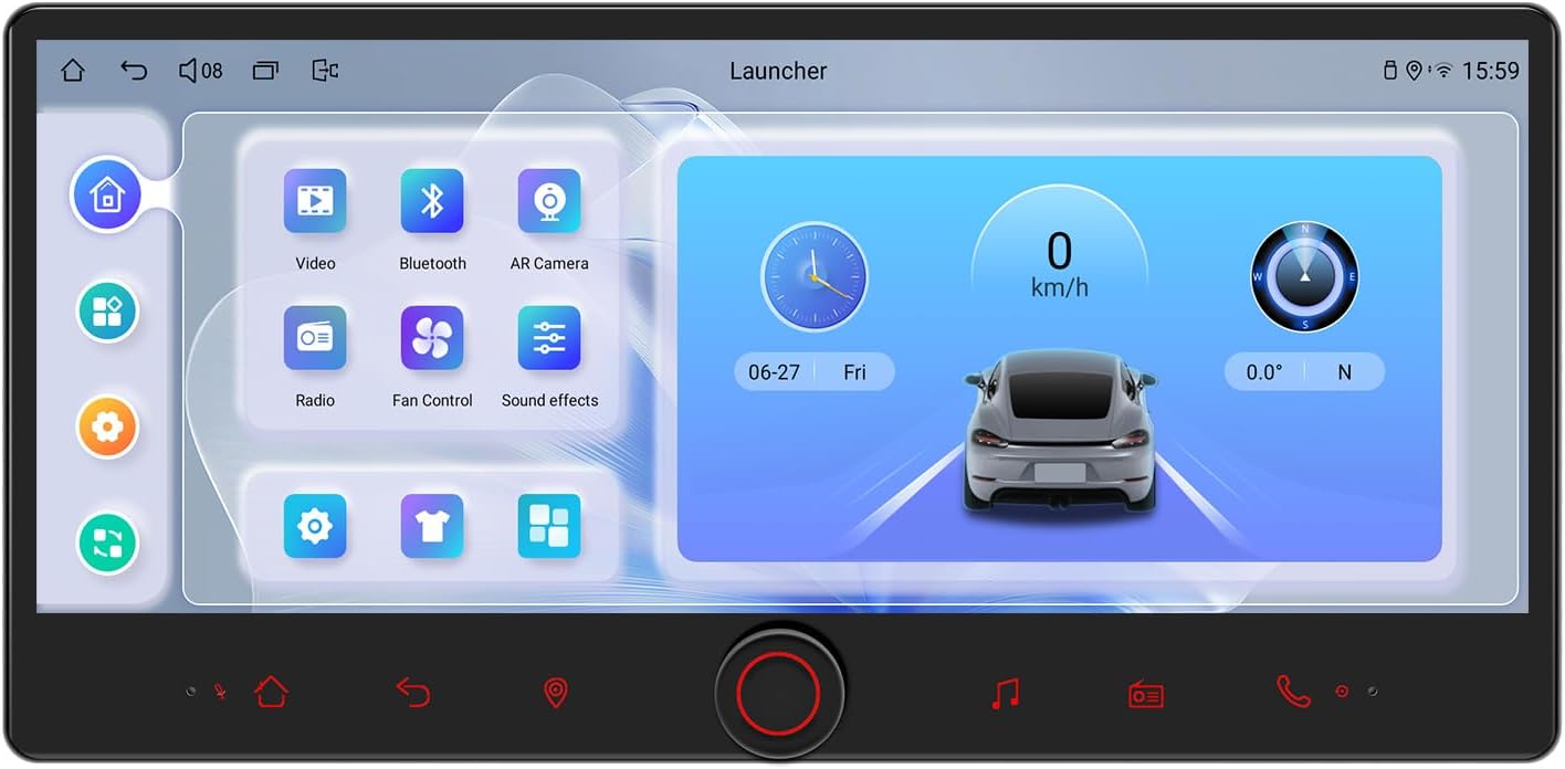 JOYING Car Radio for Toyota GT86 & Subaru BRZ 2012-2021/Scion FRS 2013-2016, Android 13 Head Unit 12.3 Inch Car Stereo 8GB+128GB with Wireless Carplay & Android Auto, Mirror Link, AM/FM(JY-TTD03N8)