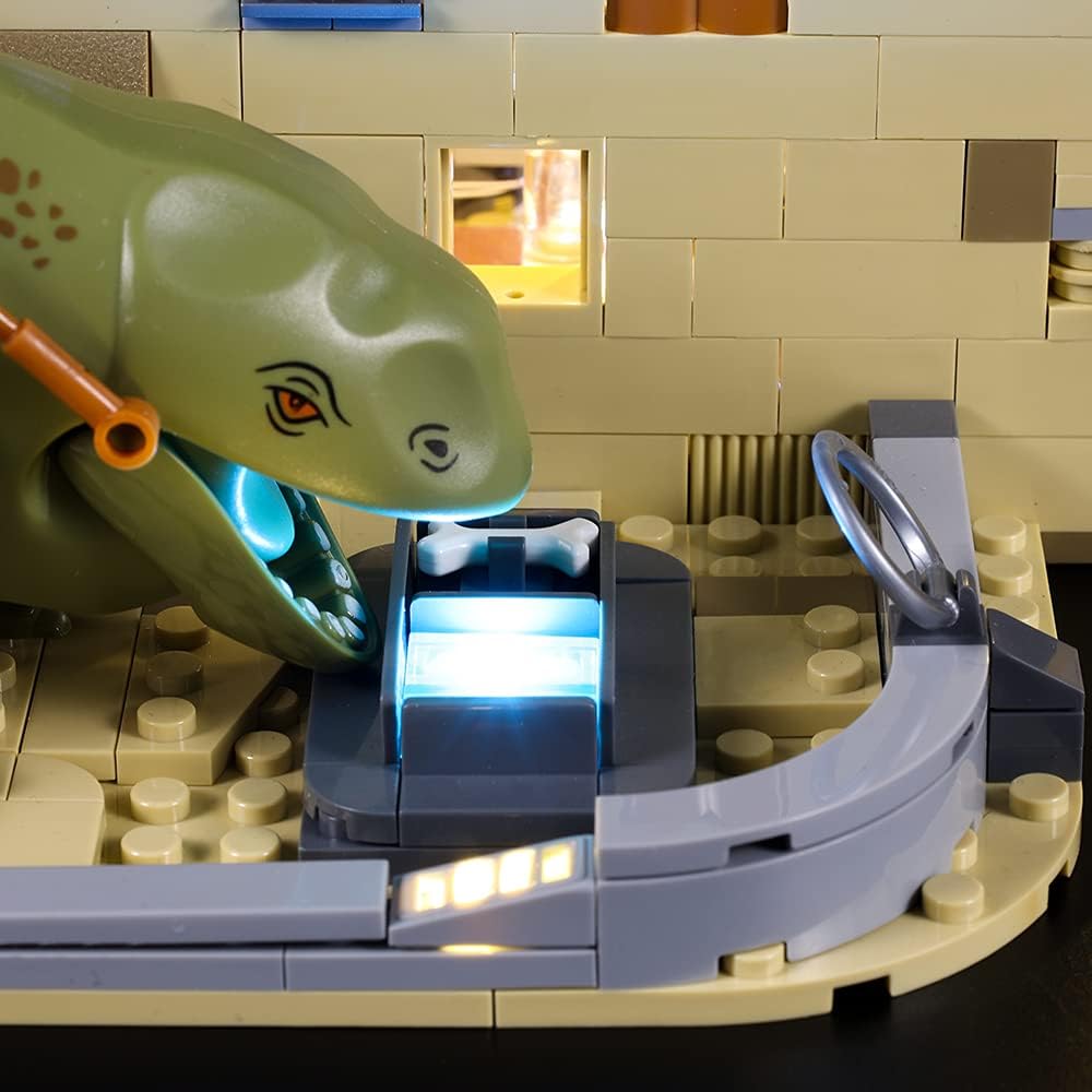 Kyglaring Led Lighting Kit for Mos Eisley Cantina -Light Sets Compatible with Lego 75290 Building Set- Not Include The Lego Set (RC Sound Version)