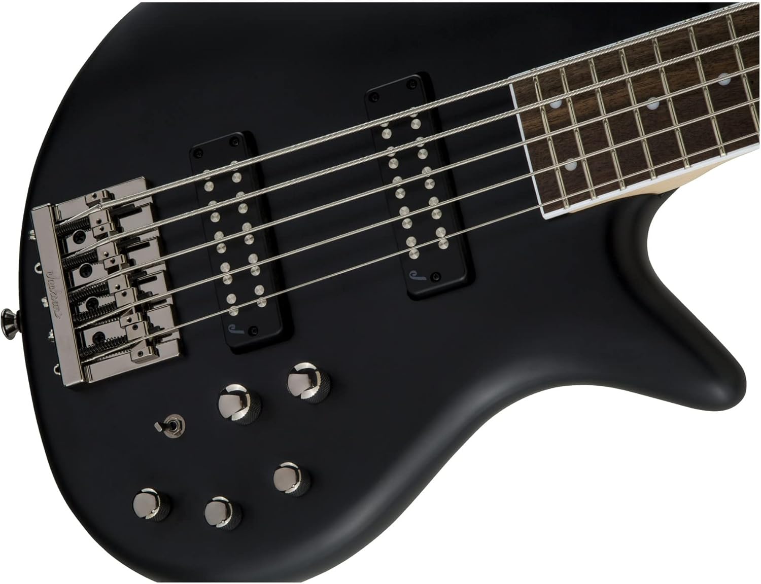 Jackson JS Series 5-String Spectra Bass JS3V, Satin Black, Laurel Fingerboard