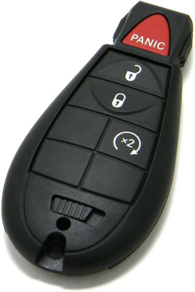OEM RAM 4-Button FOBIK Key Fob with Remote Start (FCC ID: IYZ-C01C, P/N: 56046639)